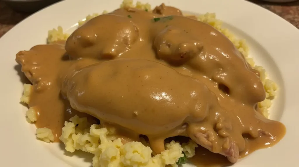Crockpot Chicken and Gravy Recipe