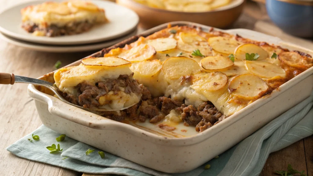 hamburger potato casserole