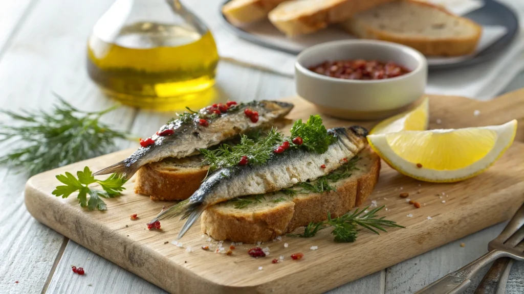 sardines on toast