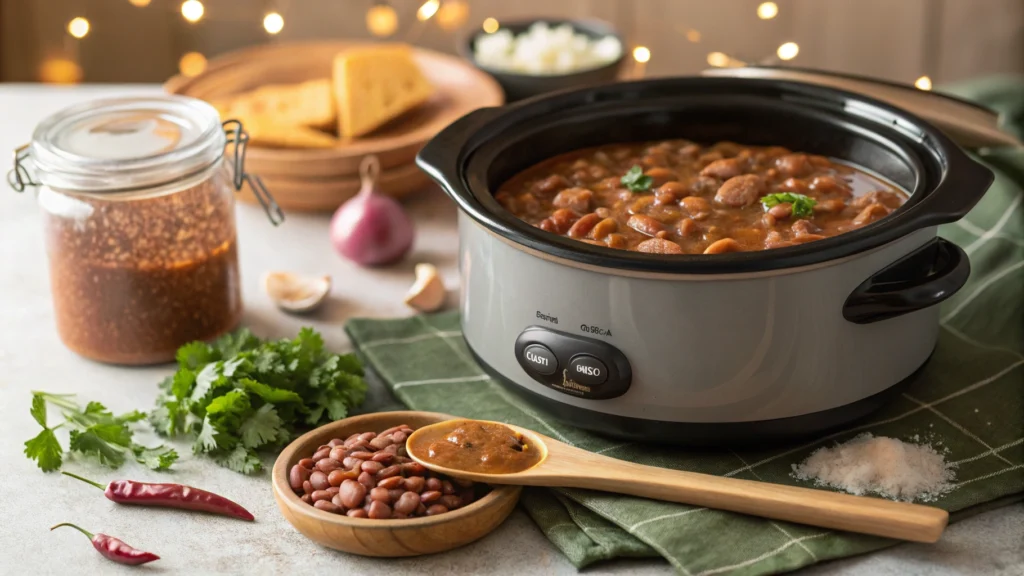 slow cooker pinto beans