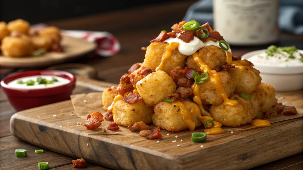loaded tater tots