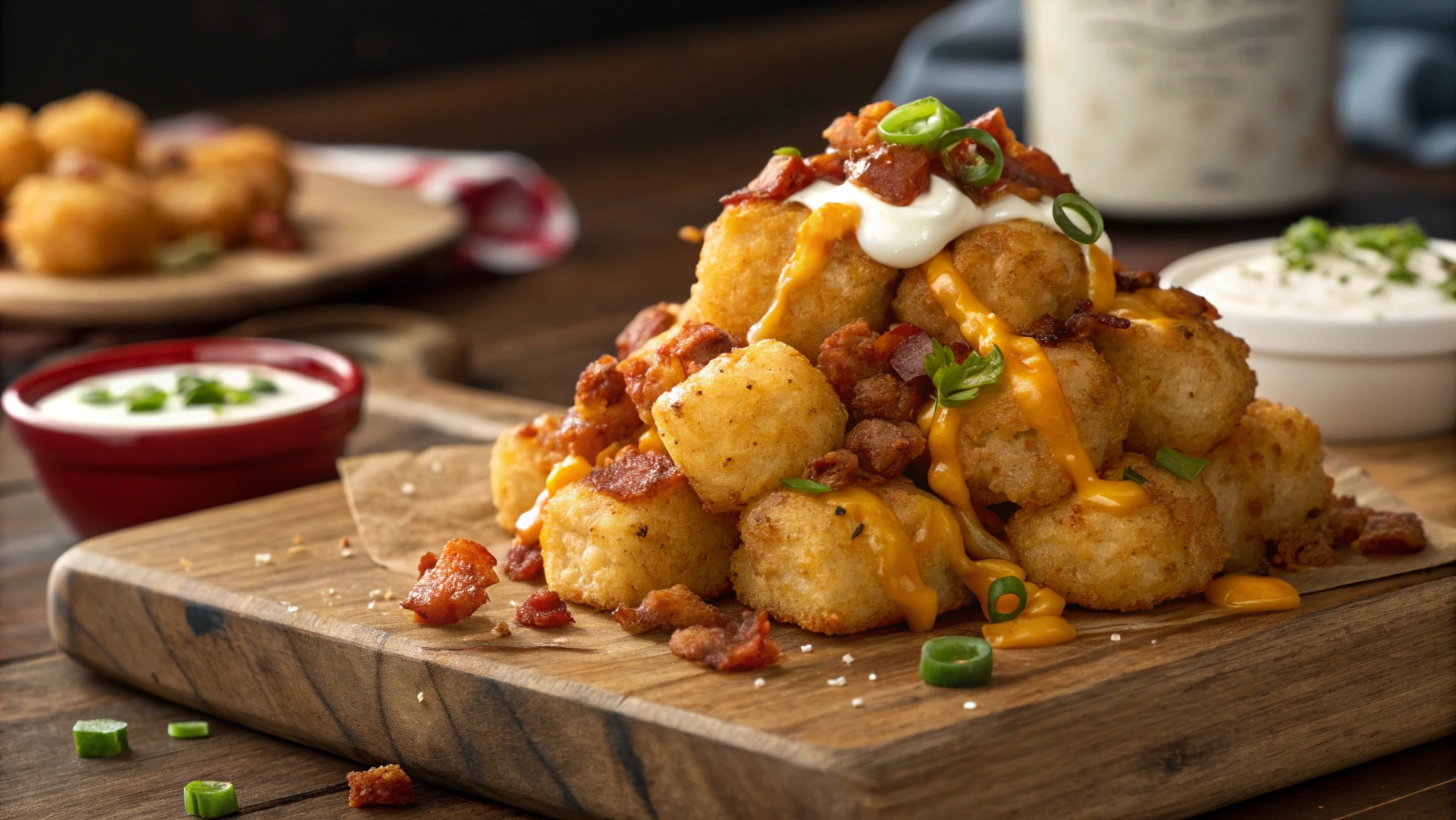 loaded tater tots