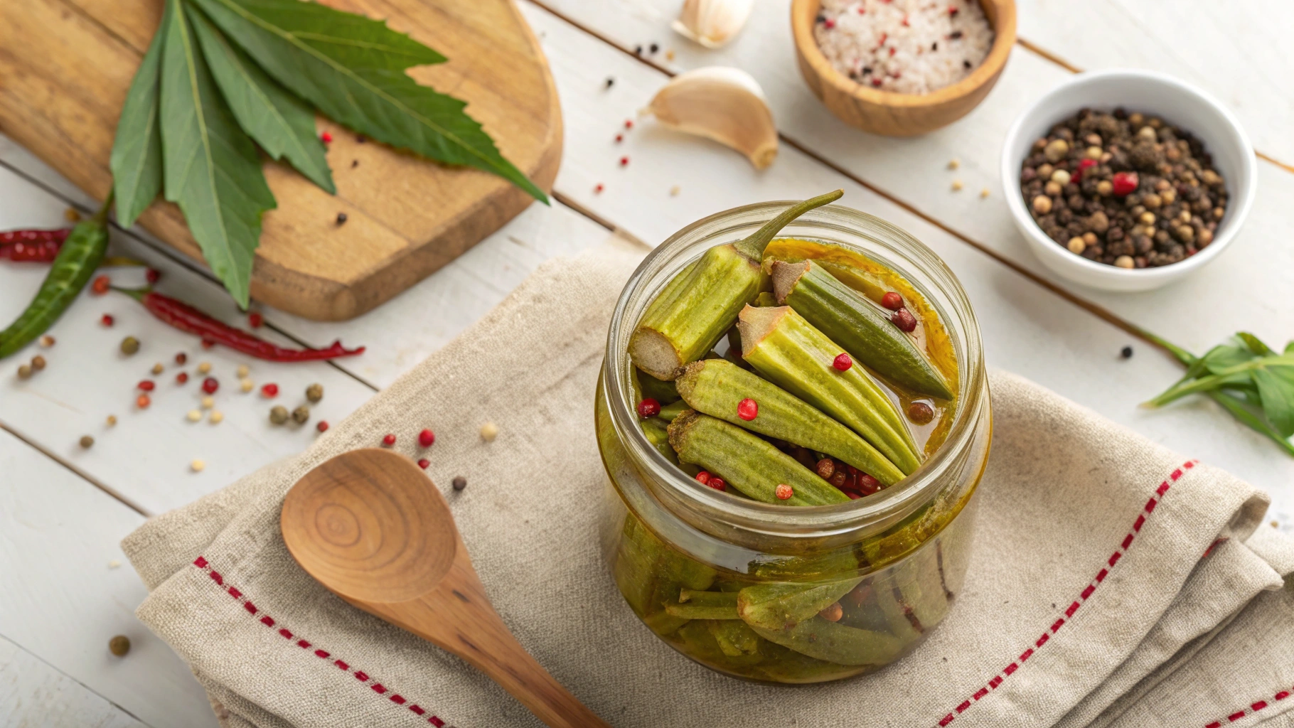 pickled okra