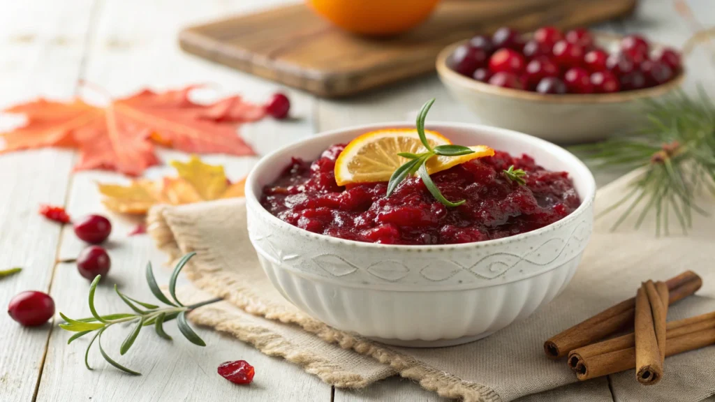 fresh cranberry sauce