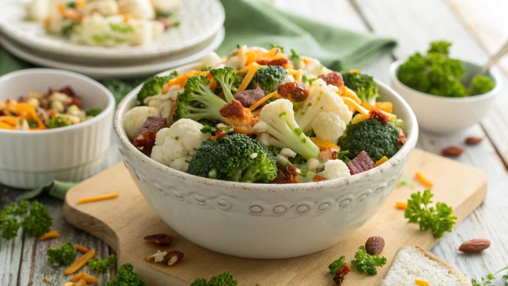 broccoli cauliflower salad