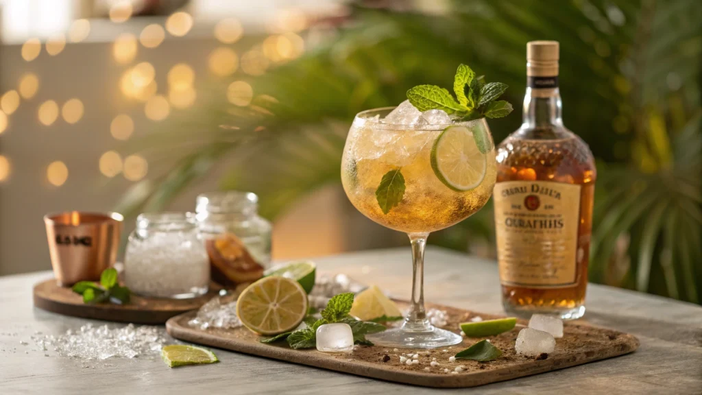 rum cocktail