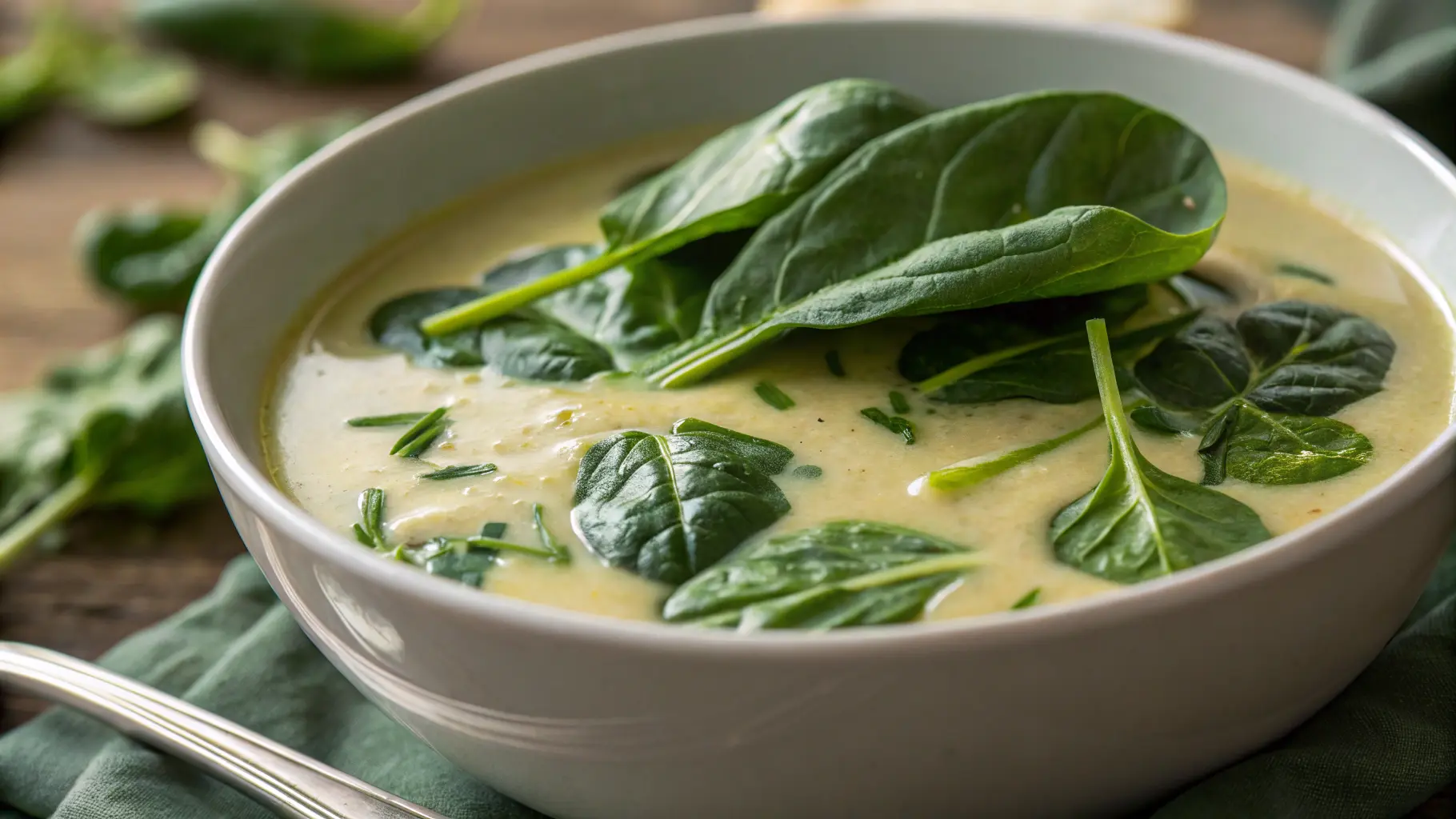 --step-5--fresh-spinach-wilting-in-the-creamy-soup Marry Me Chicken Soup