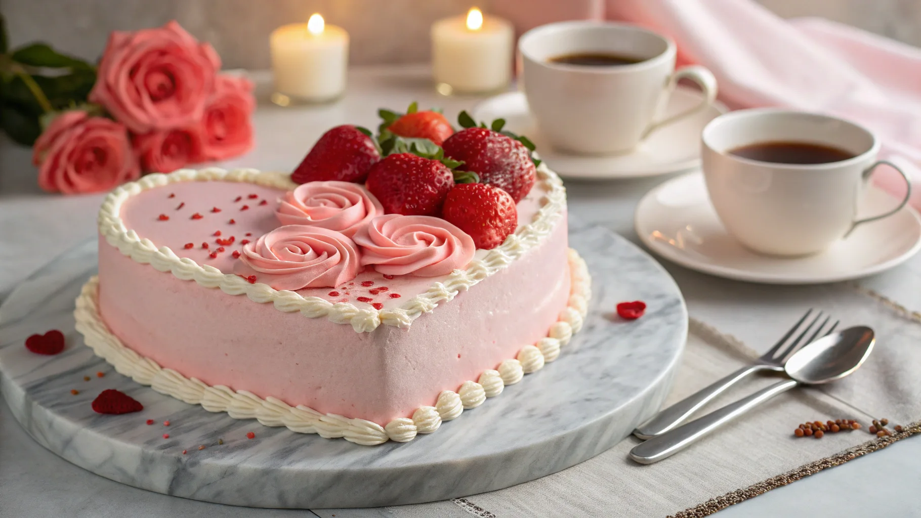 lovers day cake