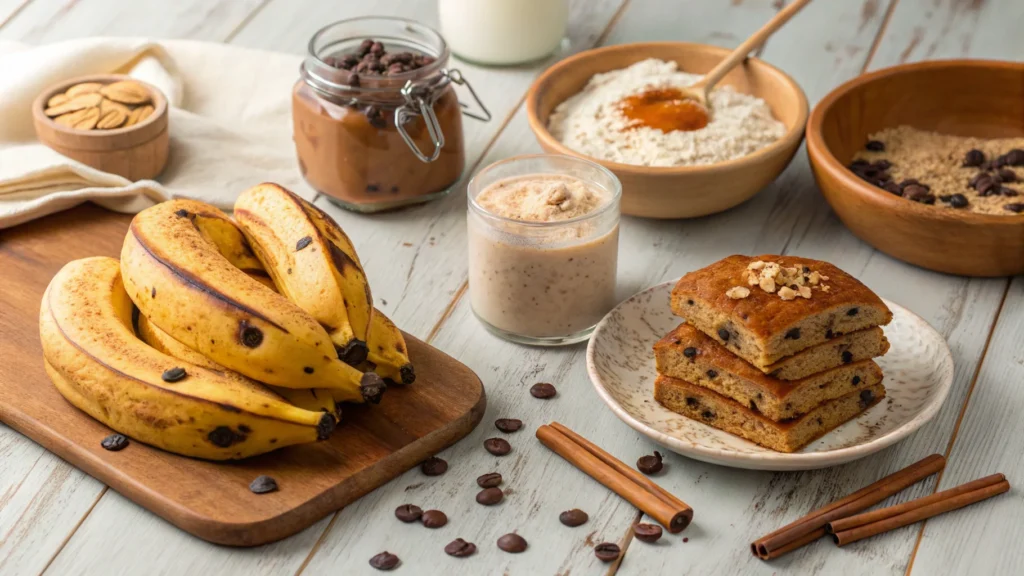 overripe bananas