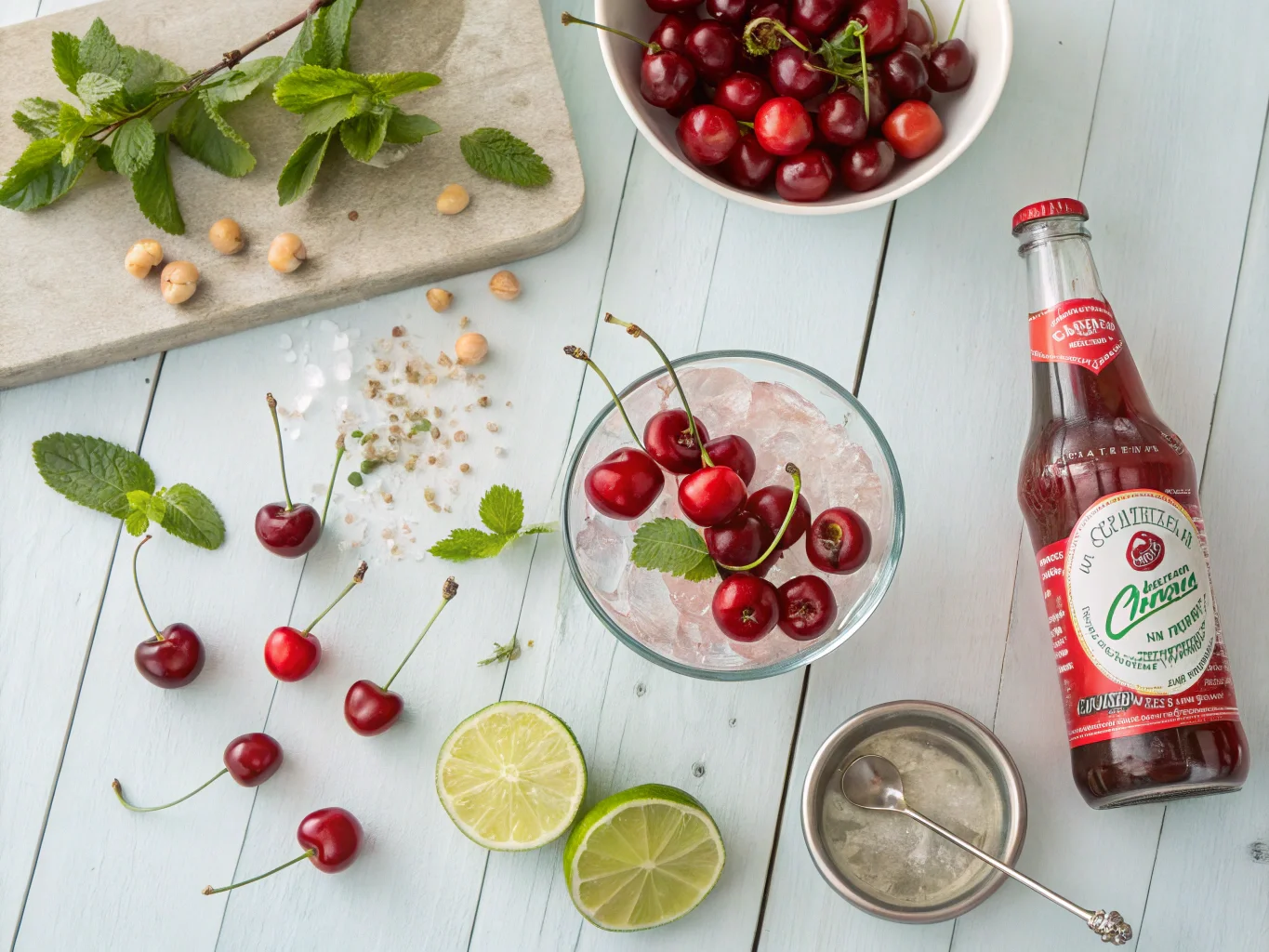 Cherry Bomb Mocktail Cherry Bomb Mocktail