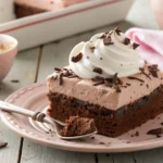 Chocolate pudding cool whip frosting