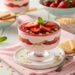 strawberry pudding