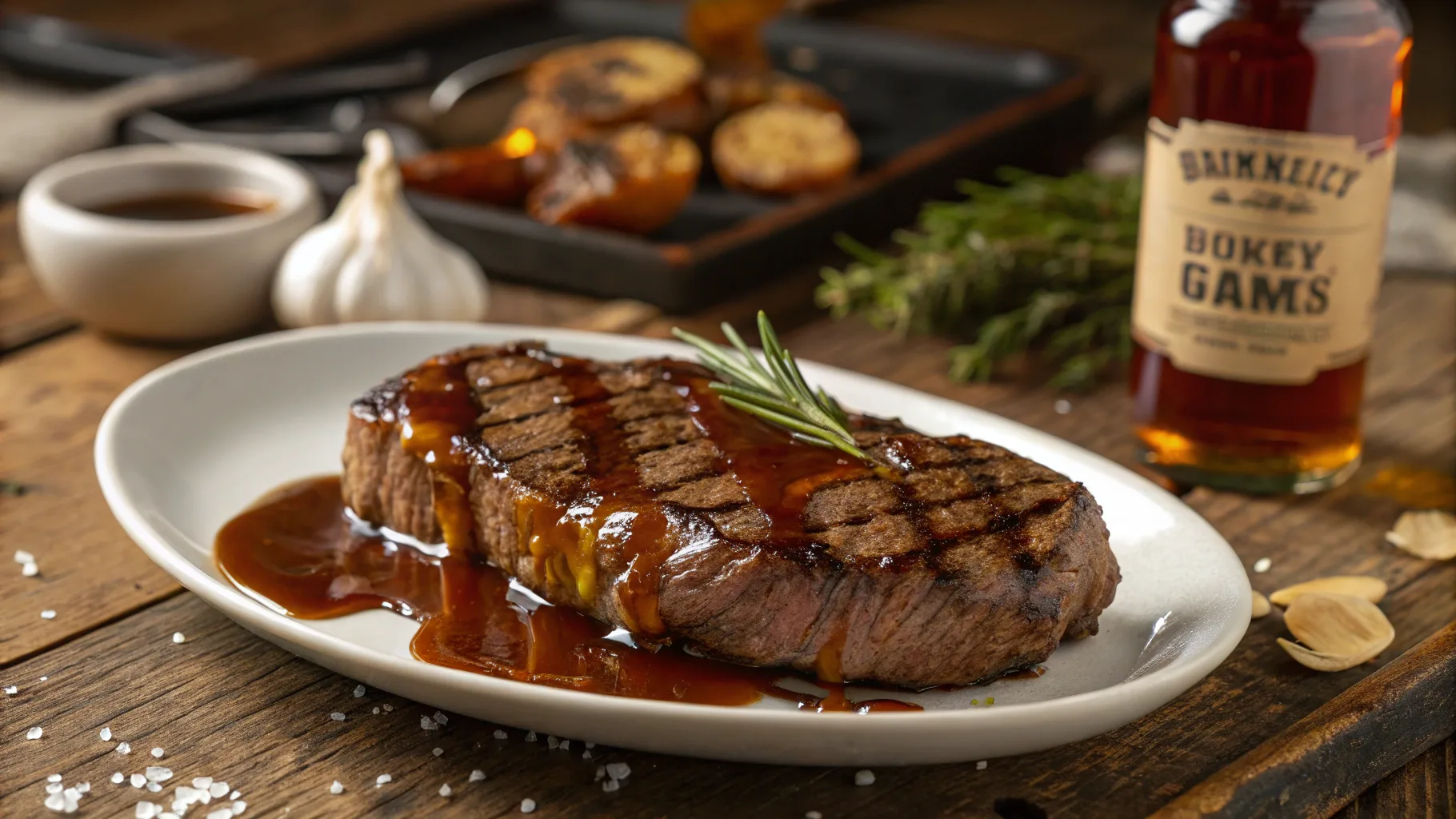 Bourbon Whiskey Sauce