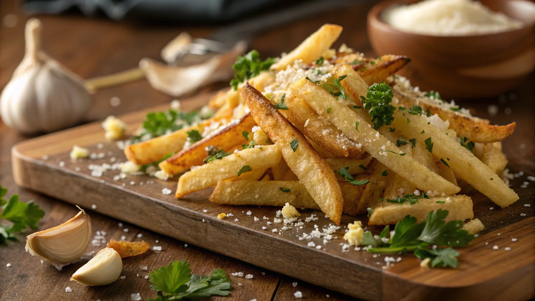garlic fries garlic fries