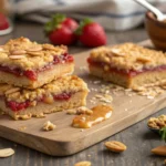 peanut butter and jelly bars
