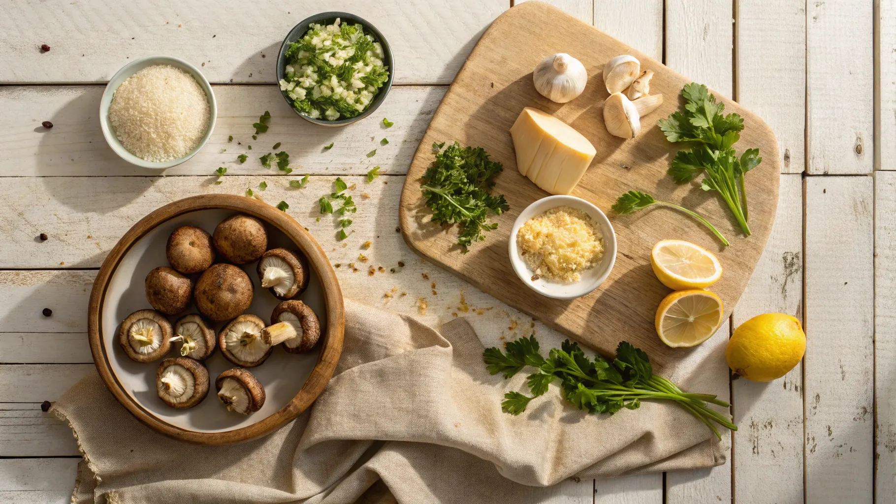 clam stuffed mushrooms