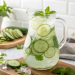 Cucumber and Mint Water