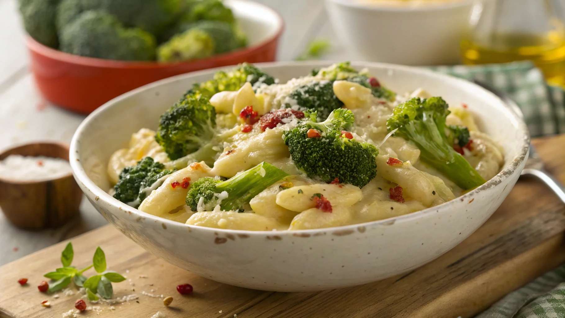 cavatelli and broccoli