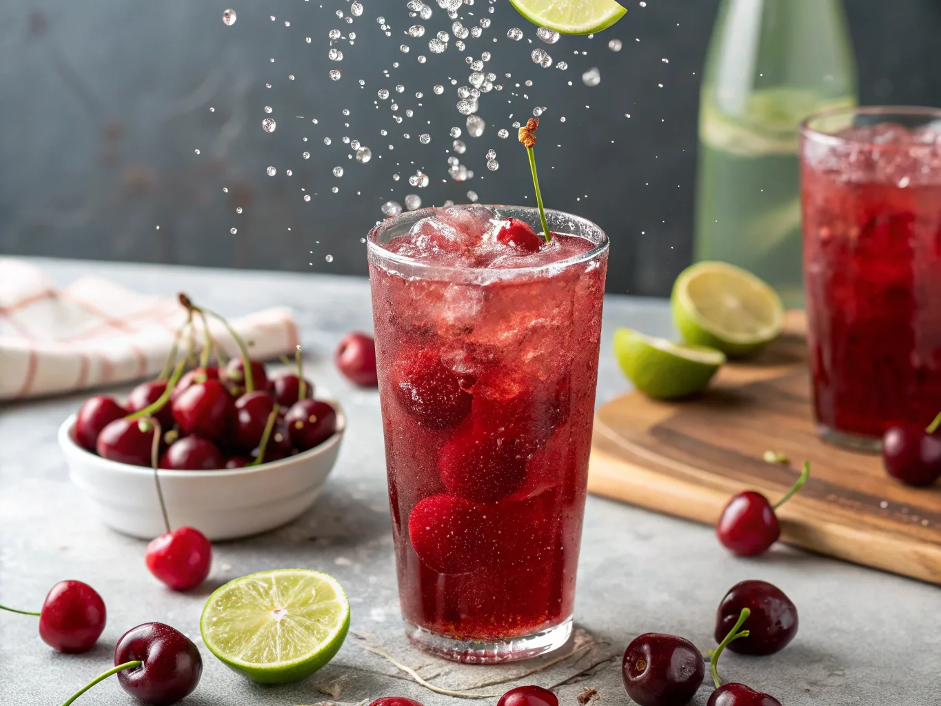 Cherry Bomb Mocktail Cherry Bomb Mocktail