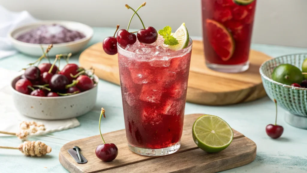 Cherry Bomb Mocktail