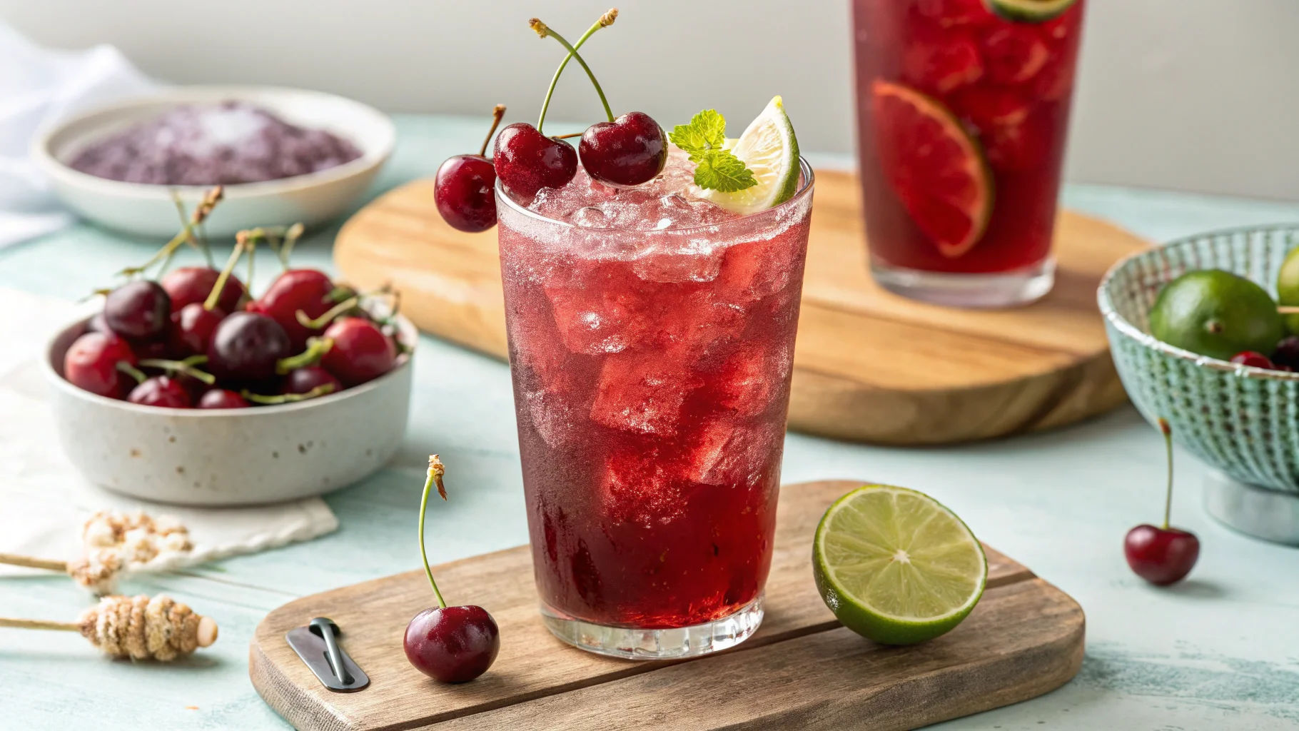Cherry Bomb Mocktail