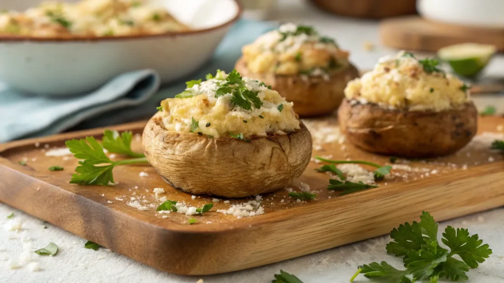 clam stuffed mushrooms