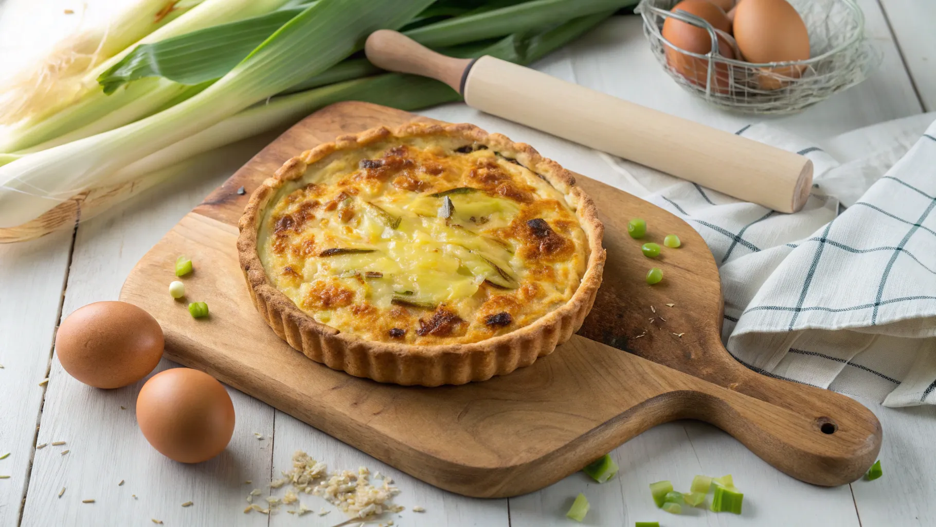 leek quiche