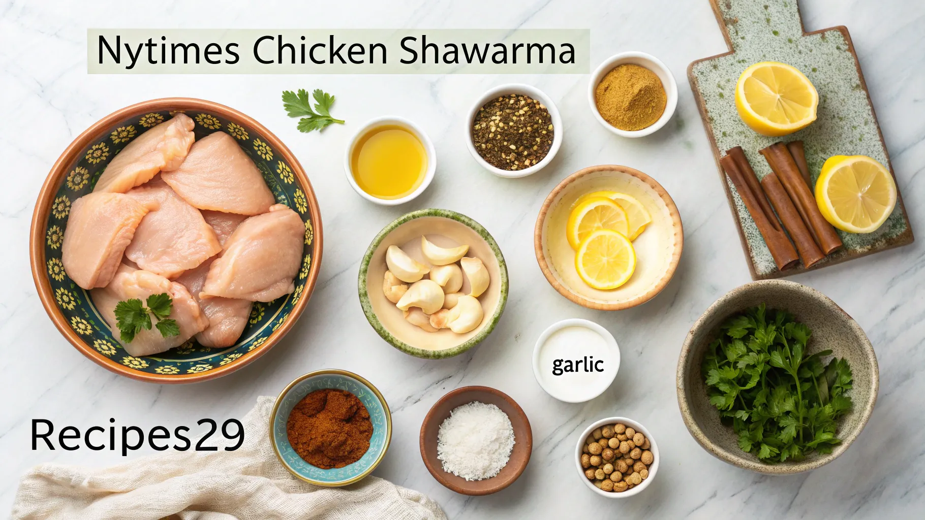 NYTimes-Style Chicken Shawarma NYTimes-Style Chicken Shawarma