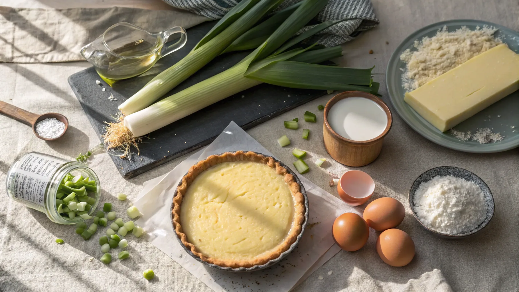 leek quiche leek quiche