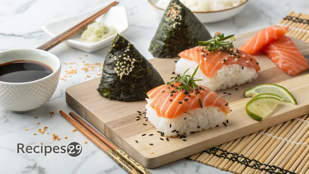 salmon onigiri