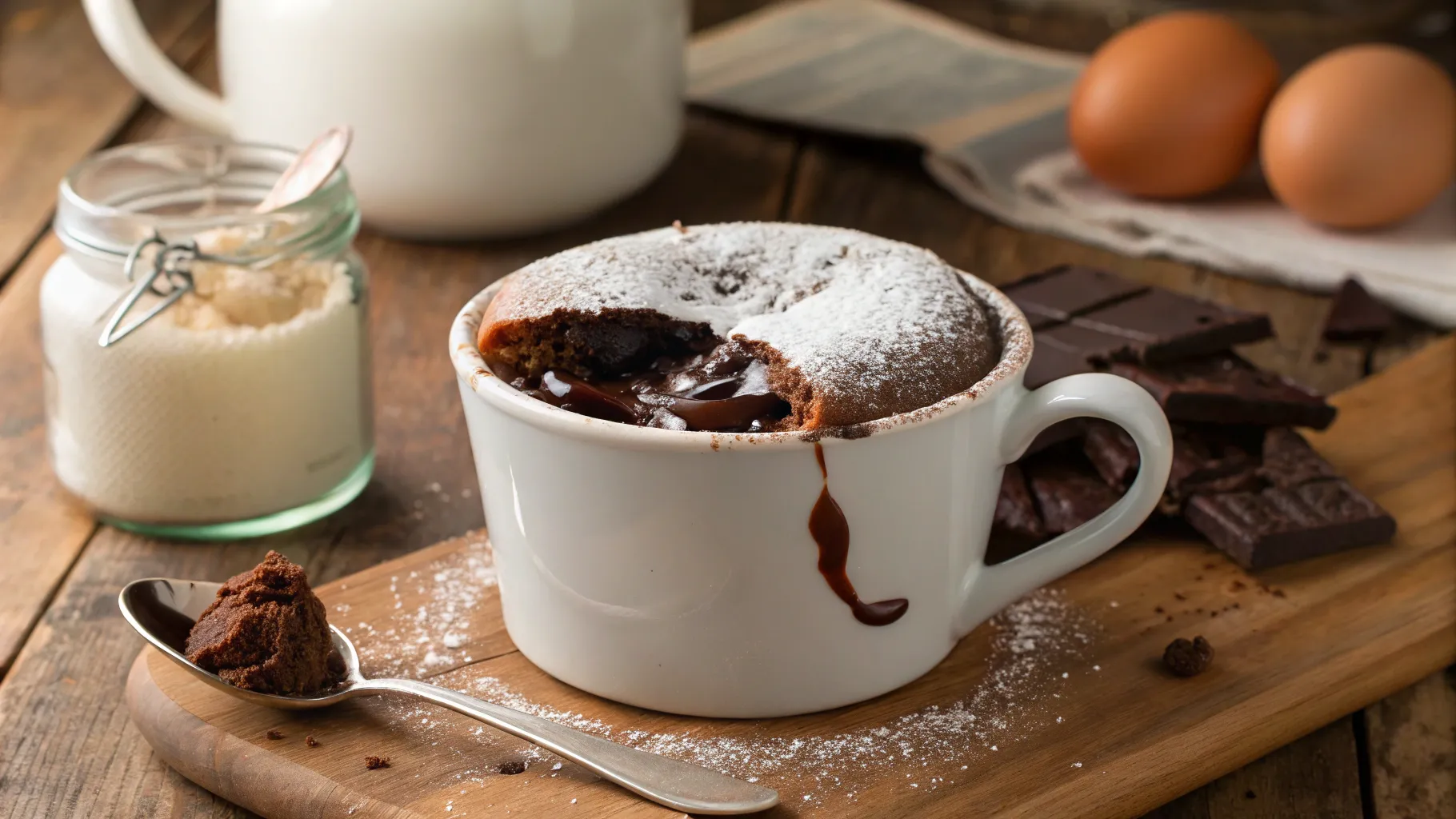 microwave chocolate pudding cake