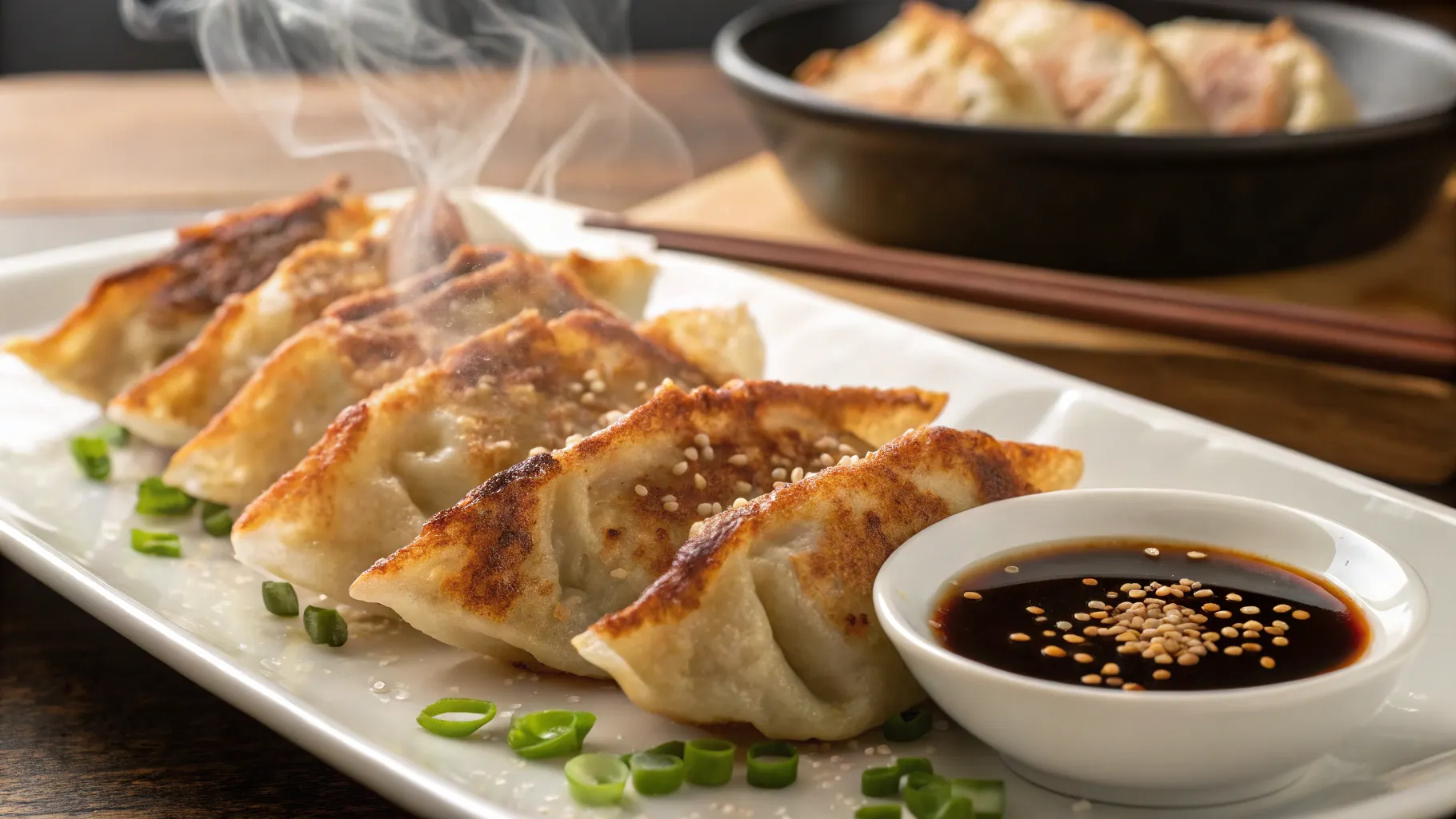 fried gyoza