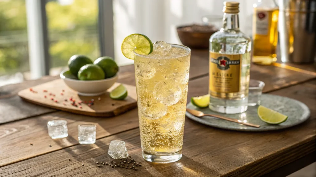tequila and tonic