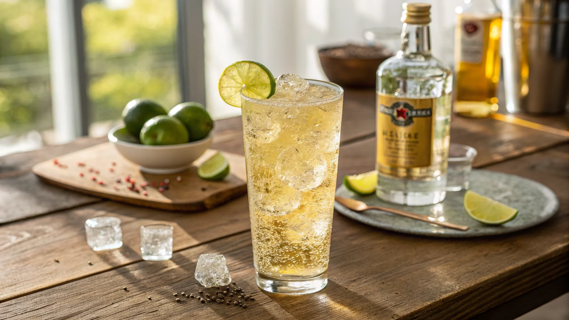 tequila and tonic